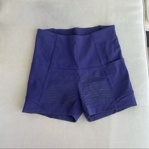 purple lulu lemon shorts